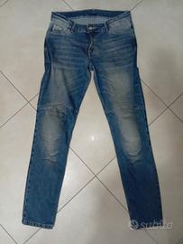 Jeans moto donna CARBURO TORIN +protezione fianchi