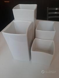 4 vasi di Franco Bettonica per Gabbianelli