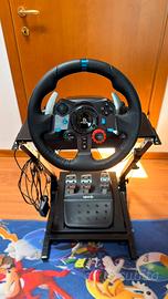 Volante Logitech G29 Driving Force Pedaliera Stand