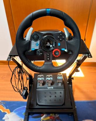 Volante Logitech G29 Driving Force Pedaliera Stand