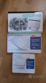 Set di tre modem adsl fibra (WIND, TIM)