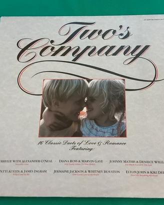 Two's Company LP Vinile Duetti Pop Soul Anni 80
