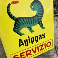 Cartellone Agipgas Servizio