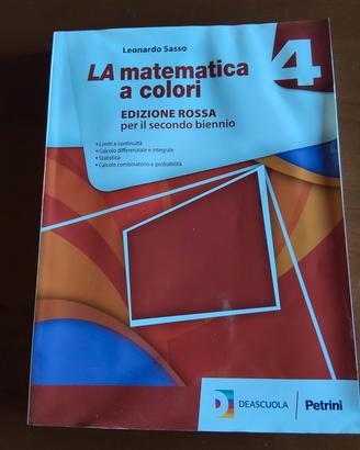 La matematica a colori 4 Pedrini