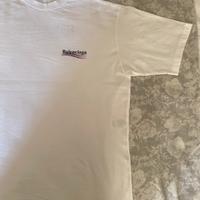 T shirt Balenciaga bianca taglia L