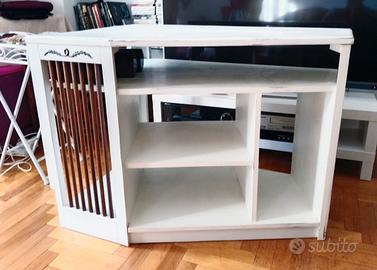 MOBILE verniciato avorio porta TV 