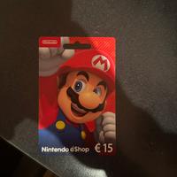Card nintendo da 15€
