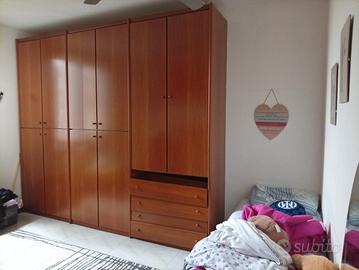 armadio camera e mobile sala