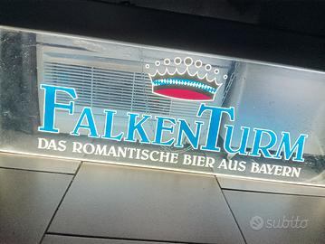 Insegna luminosa Led Birra Bavarese "Falken Turn"