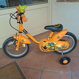 1.BICICLETTA da bambino 12 pollici con rotelle