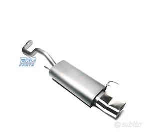 SILENZIATORE DI SCARICO PER VOLKSWAGEN VW POLO 199