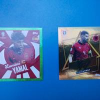 Lamin Yamal figurina parallela euro 2024 topps