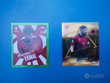 Lamin Yamal figurina parallela euro 2024 topps