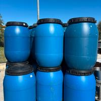 Bidoni fusti barili silos taniche 200 litri 250