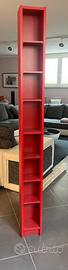 Modulo colonna Ikea serie Gnedby Billy rossa