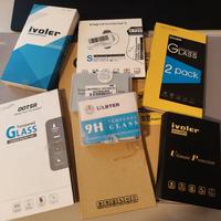 Vetro temperato e non varie cellulari, smartwatch