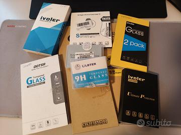 Vetro temperato e non varie cellulari, smartwatch
