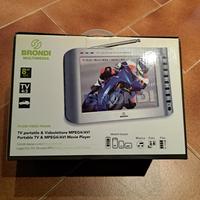 BRONDI TV portatile e lettore MPEG4/AVI 8 pollici