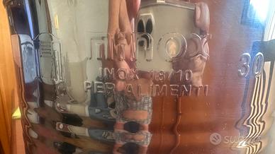 Contenitore olio evo in acciaio INOX