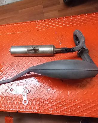 marmitta originale ch racing w staffa contachilome