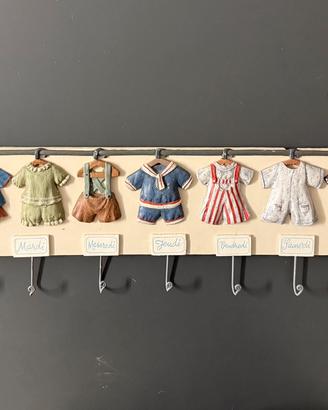 Attaccapanni bambini in legno
