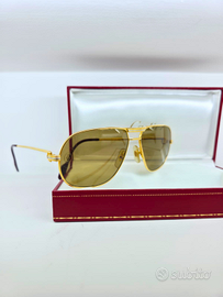 Cartier Vintage Tank Gold OG Lens occhiali da sole