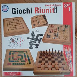 8 giochi in 1 (in legno)
