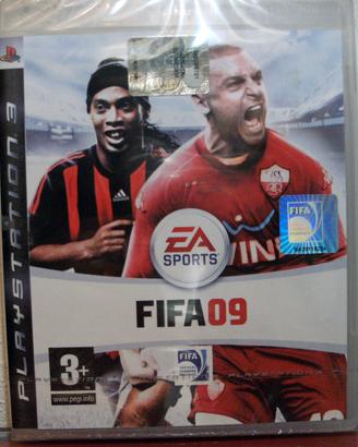 PS3 - Videogioco "FIFA 09" NUOVO - CELLOFANATO
