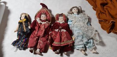 bambole in ceramica 