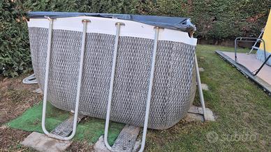 Piscina fuori terra 4x2m  + skimmer + filtro NUOVO