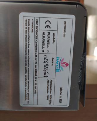 Depuratore acqua osmosi inversa Alkawell 1000