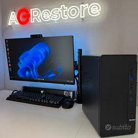PC Desktop Ufficio + Mouse e Tastiera