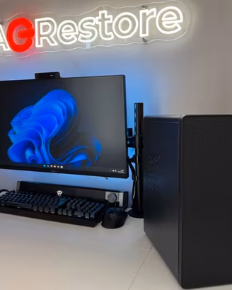 PC Desktop Ufficio + Mouse e Tastiera