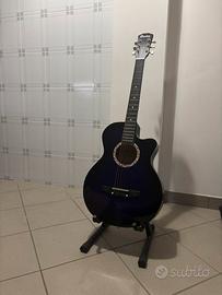 Chitarra + custodia + supporto
