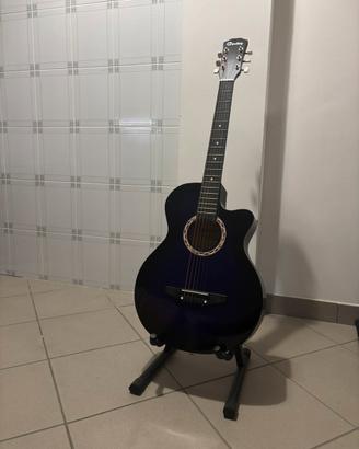 Chitarra + custodia + supporto