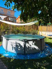 piscina fuori terra Bestway come nuova