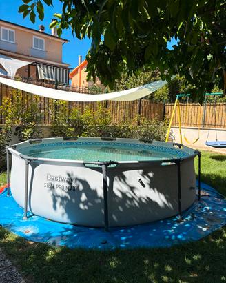 piscina fuori terra Bestway come nuova