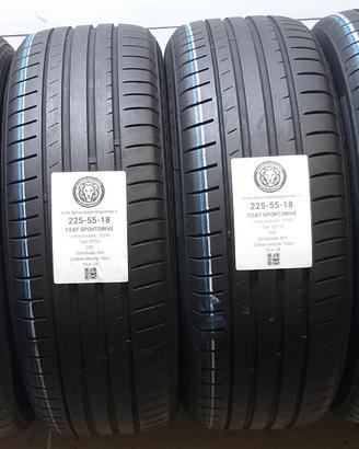 4 GOMME 225 55 18 CEAT A52535
