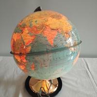 Globo Terrestre De Agostini 1967