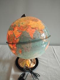 Globo Terrestre De Agostini 1967