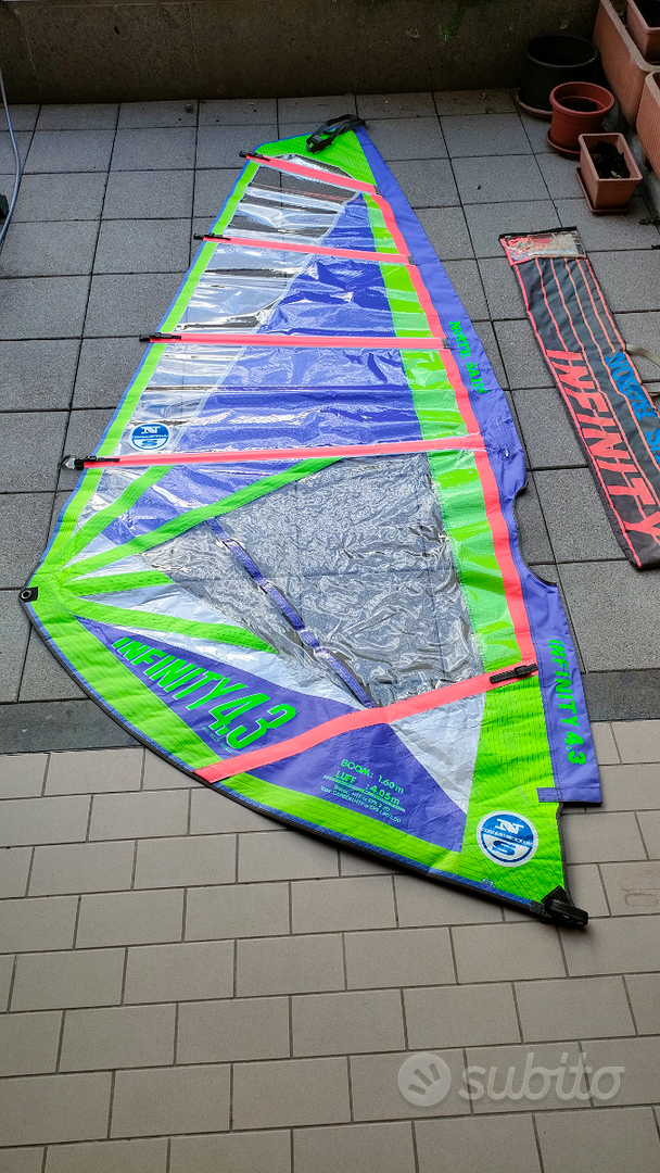 Vela windsurf North Sails 4.3 Sports In vendita a Torino