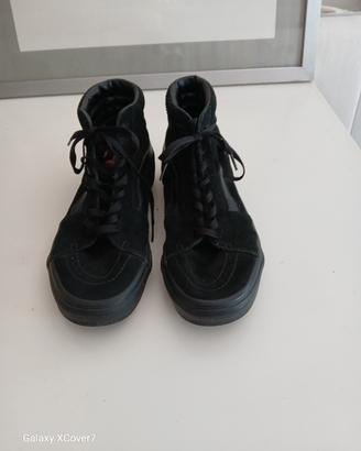 VANS Skate Sk8 Hi Scarpa Black