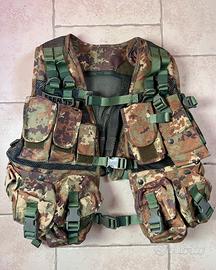 Gilet Tattico Combat Jacket mimetico