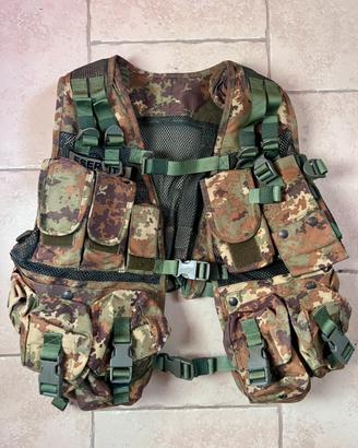 Gilet Tattico Combat Jacket mimetico