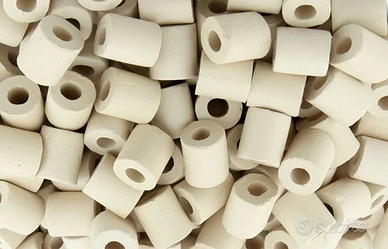 cannolicchi acquario materiale filtrante pesci