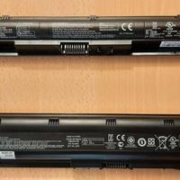 x2 Batterie Notebook (HP K104 + HP MU06) - Usate
