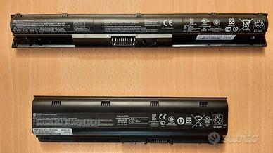 x2 Batterie Notebook (HP K104 + HP MU06) - Usate