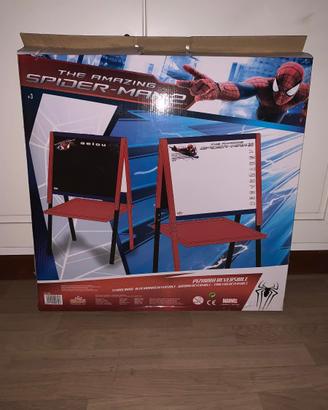 Lavagna in legno spiderman