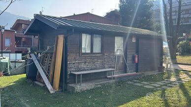 Casa da giardino in legno