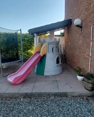 castello e scivolo chicco